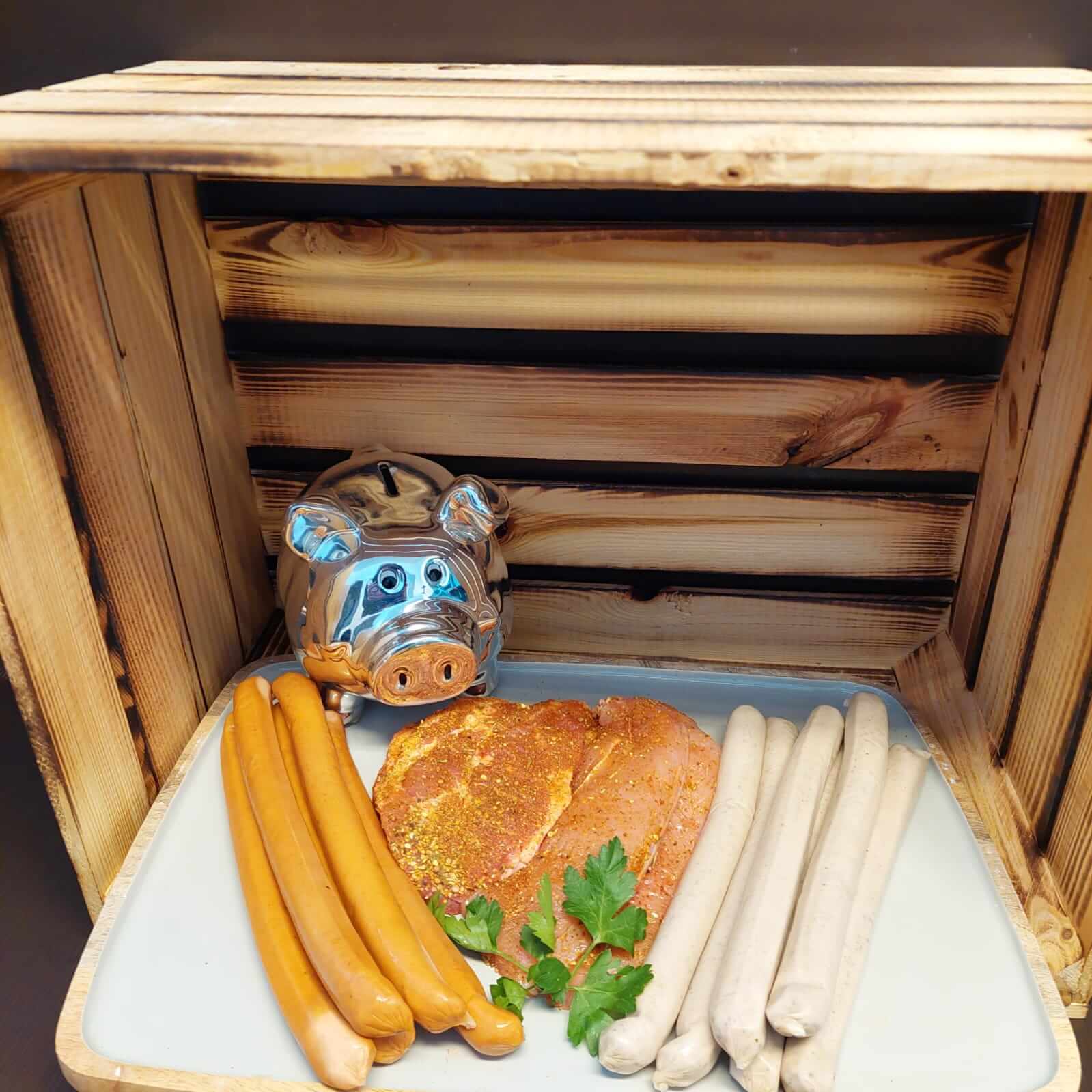 Grillpaket 'Grillfan' - 10-12 Personen – Fleischerei Kluge Grillpaket 'Grillfan' - 10-12 Personen – Fleischerei Kluge